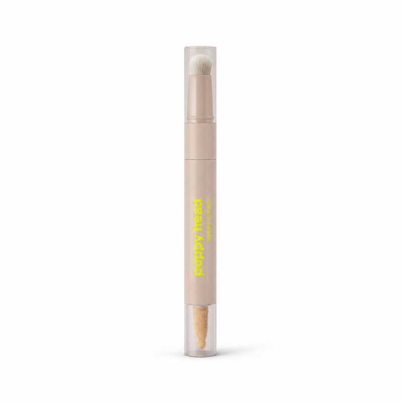 POPPY HEAD EYECE CREAM BRIGHTENING AND CORRECTING CONCEALER ROZŚWIETLAJĄCO-KORYGUJĄCY KOREKTOR POD OCZY 05 SUNSET SORBET - Изображение 3