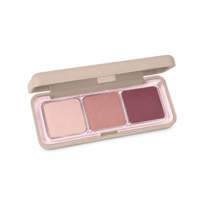 POPPY HEAD JUST ENOUGH EVERYDAY MATTE EYESHADOW PALETTE PALETA MATOWYCH CIENI DO POWIEK 01 MAUVE ON 4,8G - Изображение 2