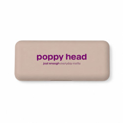POPPY HEAD JUST ENOUGH EVERYDAY MATTE EYESHADOW PALETTE PALETA MATOWYCH CIENI DO POWIEK 01 MAUVE ON 4,8G - Изображение 3