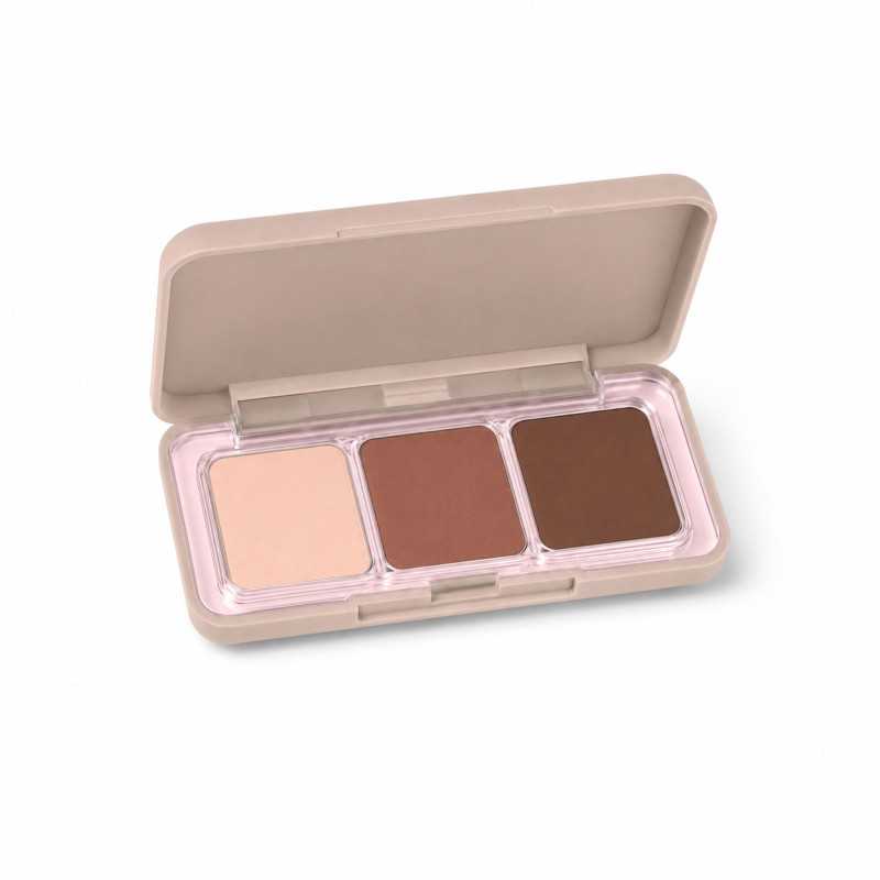 POPPY HEAD JUST ENOUGH EVERYDAY MATTE EYESHADOW PALETTE PALETA MATOWYCH CIENI DO POWIEK 02 ESPRESS YOURSELF 4,8G - Изображение 2