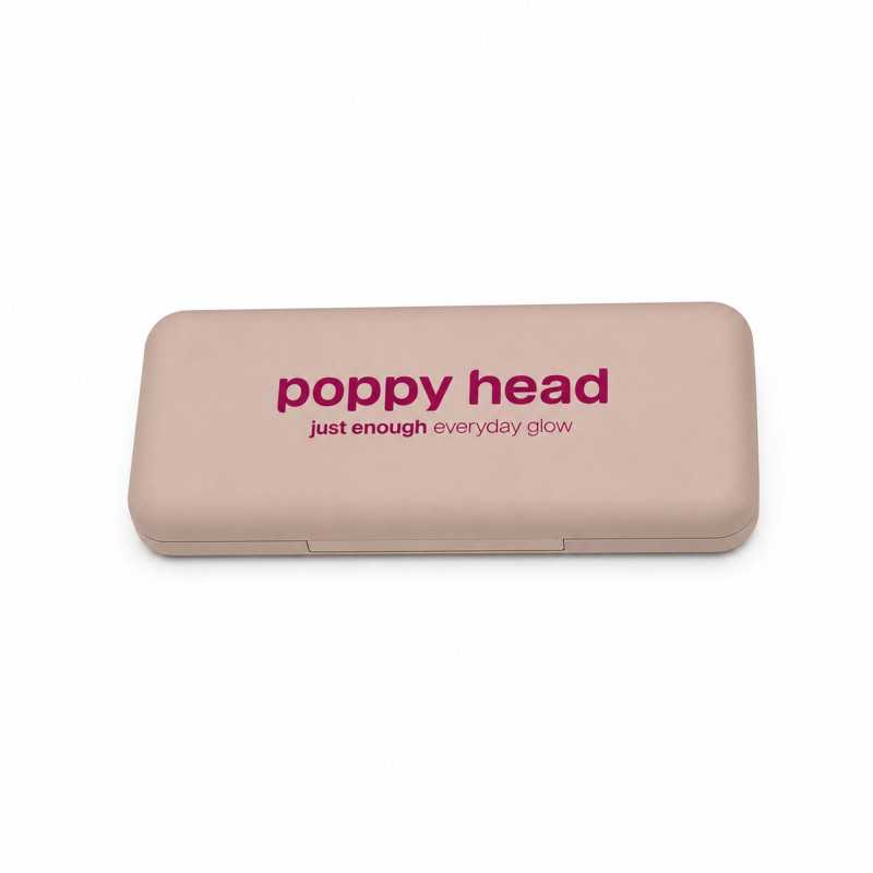 POPPY HEAD JUST ENOUGH EVERYDAY GLOW EYESHADOW PALETTE PALETA BŁYSZCZĄCYCH CIENI DO POWIEK 4,8G - Изображение 3