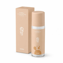 LOVRO BUBBLE FOUNDATION PODKŁAD O NAPOWIETRZONEJ, ROZŚWIETLAJĄCEJ FORMULE 04 SUNNY 50ML - Imagen 2