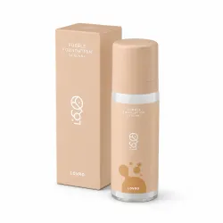 LOVRO BUBBLE FOUNDATION PODKŁAD O NAPOWIETRZONEJ, ROZŚWIETLAJĄCEJ FORMULE 04 SUNNY 50ML - Imagem 2