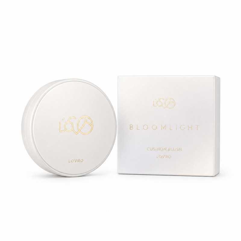 LOVRO BLOOMLIGHT CUSHION BLUSH RÓŻ DO POLICZKÓW W PODUSZECZCE 01 APRICOT WHISPER 4.8G - Imagen 2