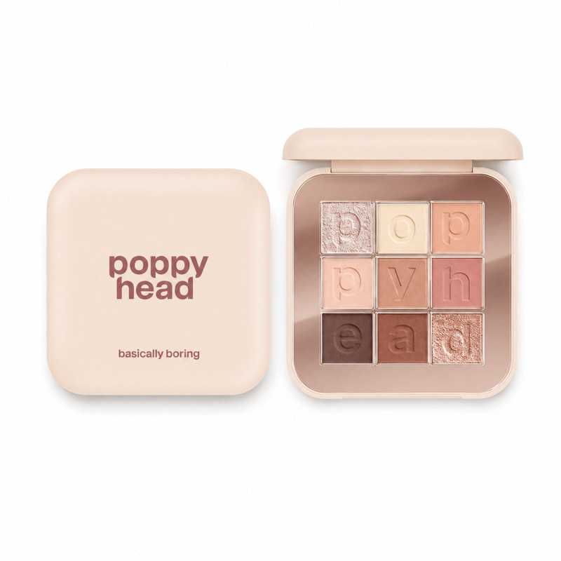 POPPY HEAD EYESHADOW PALETTE BASICALLY BORING PALETA CIENI DO POWIEK 5G - Imagen 3