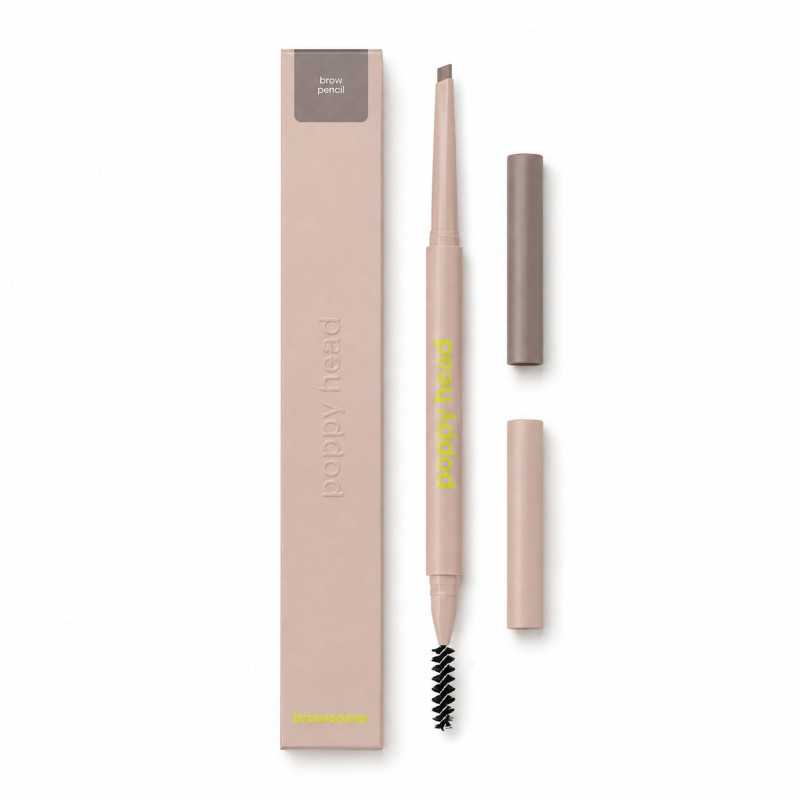 POPPY HEAD BROWSOME BROW PENCIL KREDKA DO BRWI 02 NEUTRAL BROWN - Imagem 2