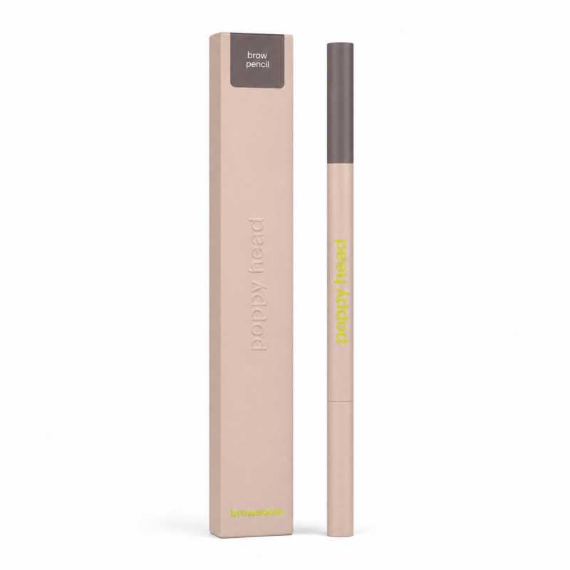 POPPY HEAD BROWSOME BROW PENCIL KREDKA DO BRWI 03 DEEP BROWN - Obrázek 2