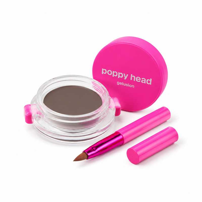POPPY HEAD GELUSION EYELINER W ŻELU Z PĘDZELKIEM 02 CAFUSION 5G - Imagen 3