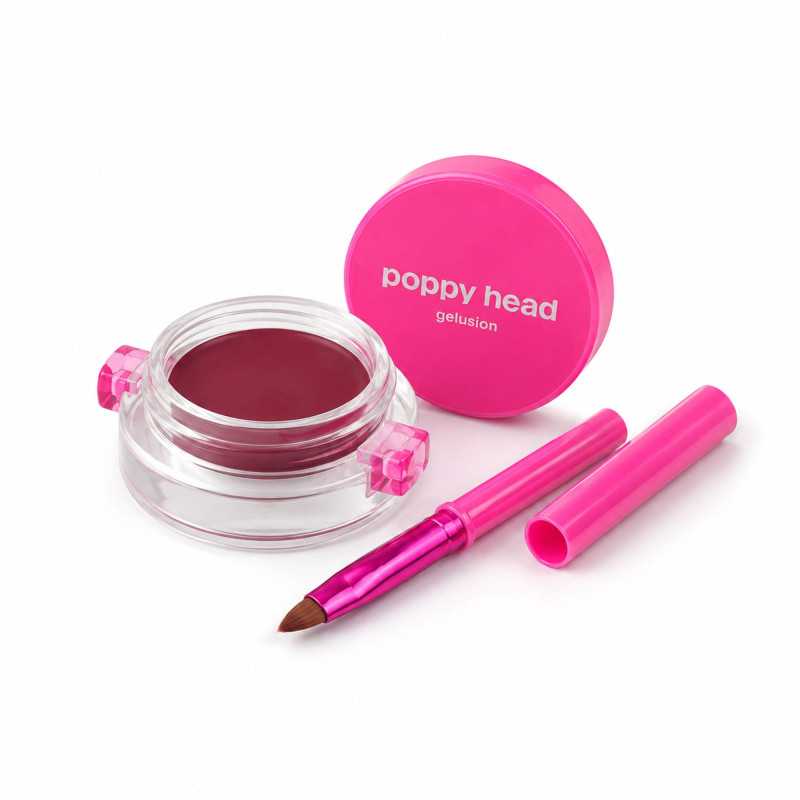 POPPY HEAD GELUSION EYELINER W ŻELU Z PĘDZELKIEM 03 MAROONED 5G - Imagen 2