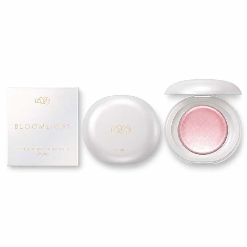 LOVRO BLOOMLIGHT FREEZE-DRIED HIGHLIGHTER ROZŚWIETLACZ DO TWARZY 02 PINK QUARTZ 3.8G - Immagine 3