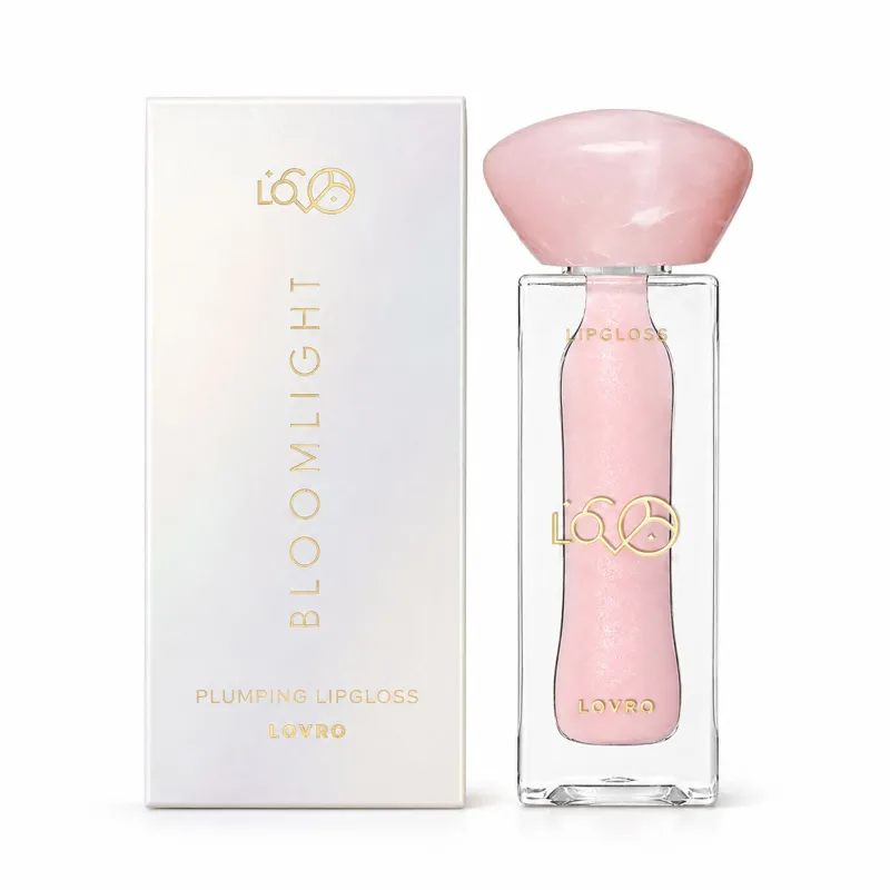 LOVRO BLOOMLIGHT LIPGLOSS BŁYSZCZYK OPTYCZNIE POWIĘKSZAJĄCY USTA Z EFEKTEM CHŁODZENIA 02 QUARTZ KISS 5.5G - Bild 2