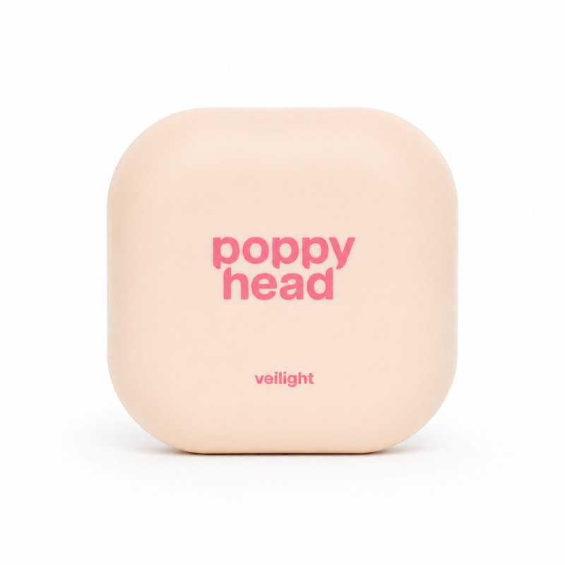 POPPY HEAD VEILIGHT ILLUMINATING POWDER WYPIEKANY ROZŚWIETLAJĄCY PUDER DO TWARZY 01 RADIANT HALO 12G - Изображение 2