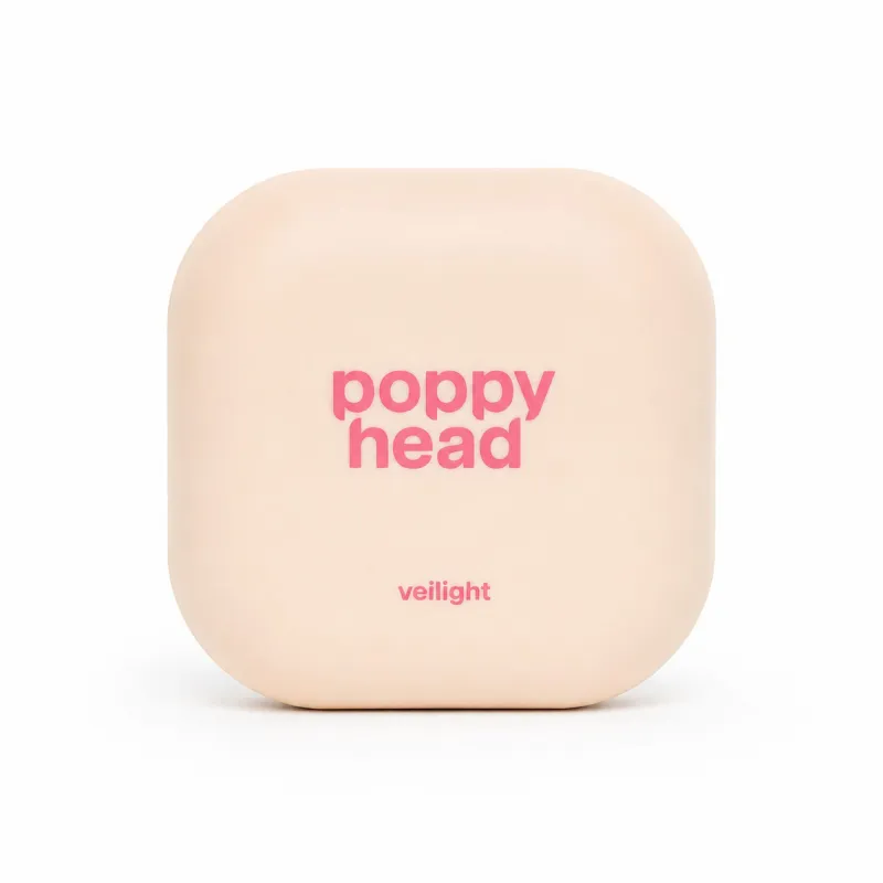 POPPY HEAD VEILIGHT ILLUMINATING POWDER WYPIEKANY ROZŚWIETLAJĄCY PUDER DO TWARZY 01 RADIANT HALO 12G - Görsel 2