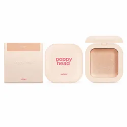 POPPY HEAD VEILIGHT ILLUMINATING POWDER WYPIEKANY ROZŚWIETLAJĄCY PUDER DO TWARZY 02 SUNLIT AURA 12G - Imagem 3