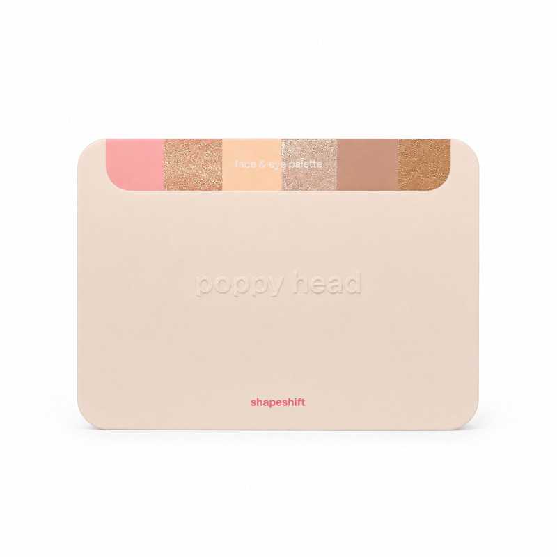 POPPY HEAD SHAPESHIFT FACE & EYE PALETTE MULTIFUNKCYJNA PALETA DO TWARZY I OCZU 18G - Изображение 2