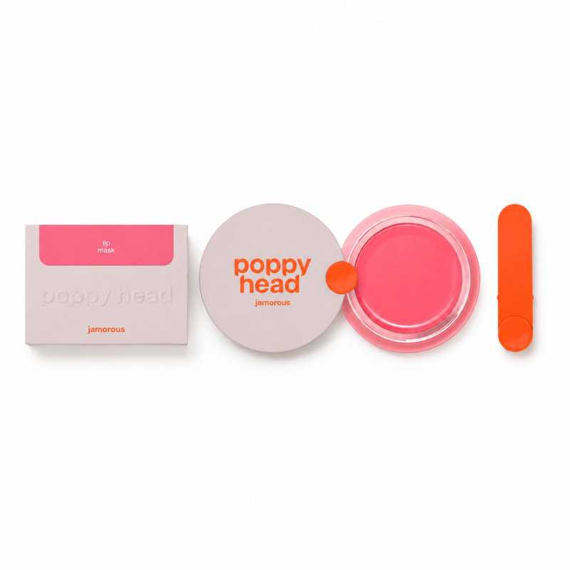 POPPY HEAD JAMOROUS LIP MASK BALSAM-MASKA DO UST Z KOLOREM 01 POPTAIL 10G - Imagen 2