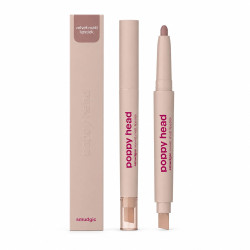 POPPY HEAD SMUDGIC VELVET MATT LIPSTICK MATOWA POMADKA W KREDCE 01 STONE VEIL - Изображение 2