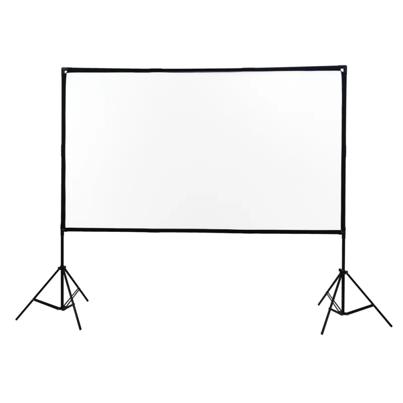 Extralink Foldable Projection Screen 84" PSF-84 Pantalla de proyección plegable 16:9, 186x105cm, blanco