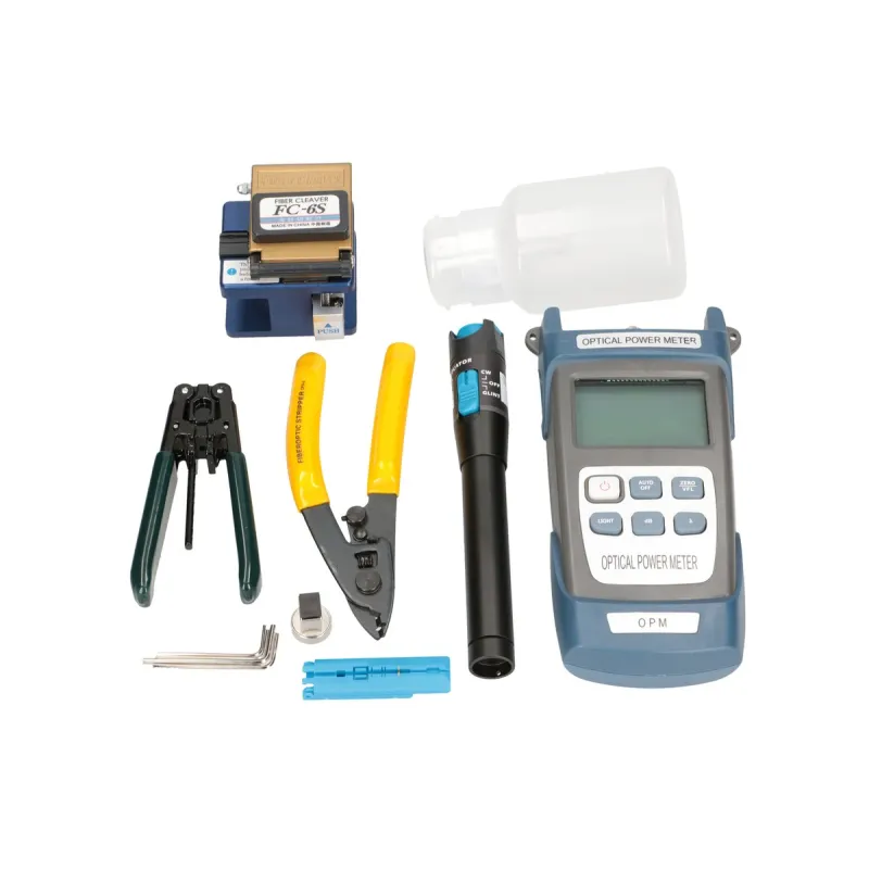 Extralink FTTH Fiber Optic Toolkit Nástrojová sada 12 kusů