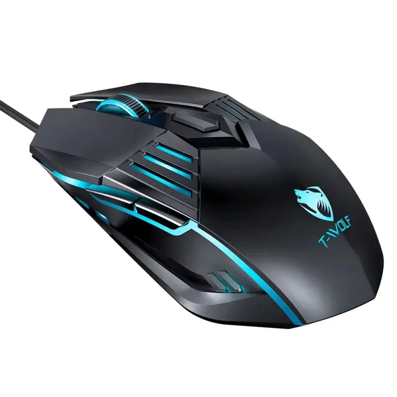 Extralink Gaming Mouse G560 Mouse da gioco cablato, ottico, 3200 dpi, 6 pulsanti, retroilluminazione LED