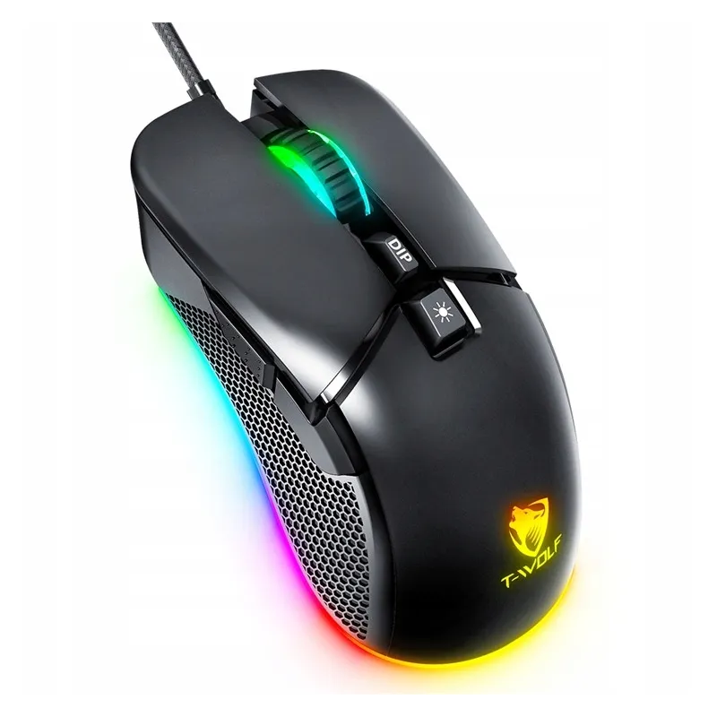 Extralink Gaming Mouse G590 Gaming mouse wired, optical, 7200dpi, 7 buttons, LED backlight