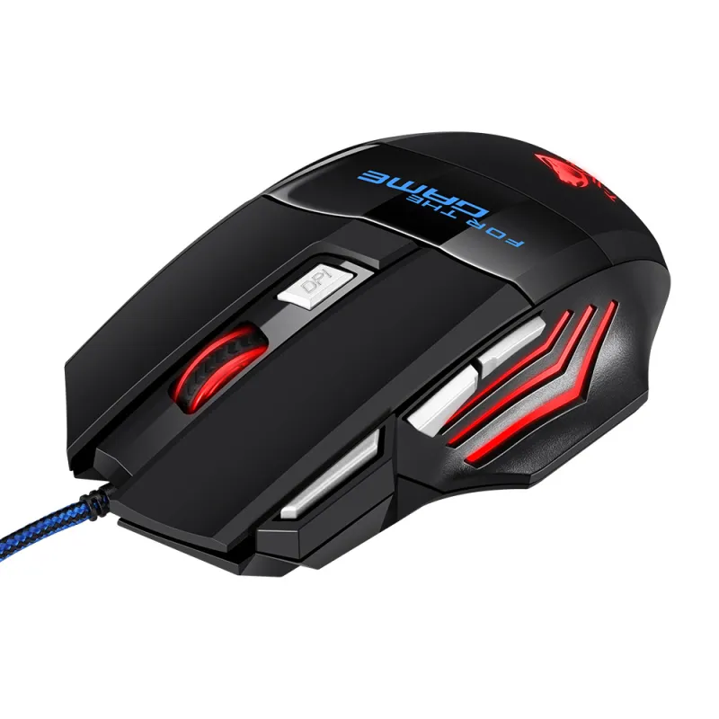 Extralink Gaming Mouse M1 Rato para jogos com fio, óptico, 3200 dpi, 7 botoes