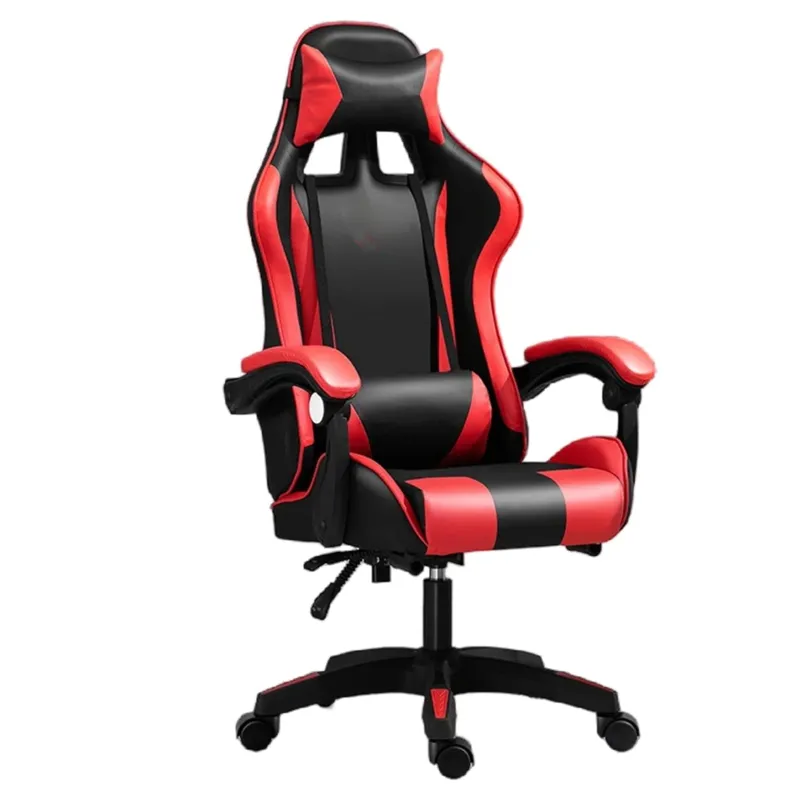 Extralink Gaming Silla de juego silla de oficina, giratoria, cubo, negro/rojo, G-522