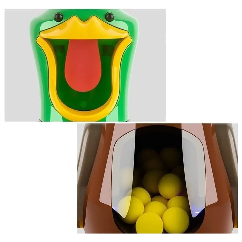 Extralink Hungrige Ente Zielschießen für Kinder 2x Pistole, 48 Kugeln, Brille