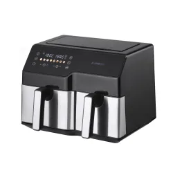 Extralink Home Air Fryer SJ-1000 10L EU Vzduchová fritéza (6L+4L) 2500W