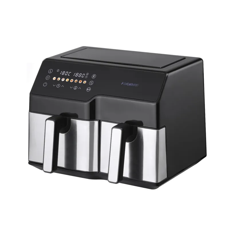 Extralink Home Air Fryer SJ-1000 10L EU Vzduchová fritéza (6L+4L) 2500W