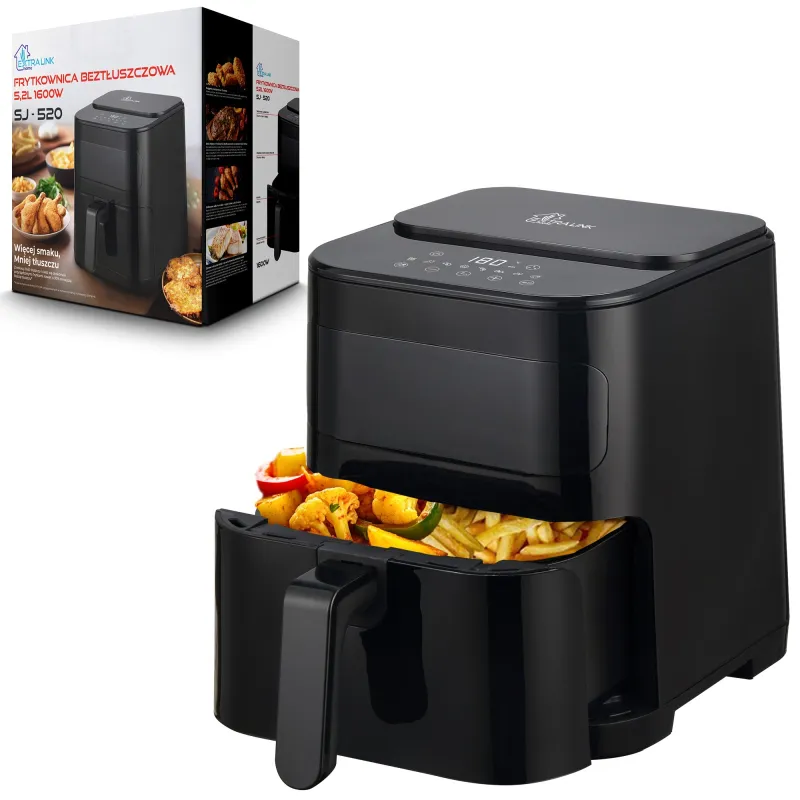 Extralink Home SJ-520 5.2L EU Air fryer 5.2L