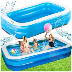 Extralink Home Inflatable Pool for Kids, 200x150x50cm