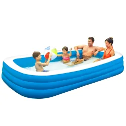 Extralink Home Inflatable Pool for Kids, 305x180x56cm