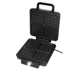 Extralink Home Piastra per waffle 2200W, Nera, 4 scomparti