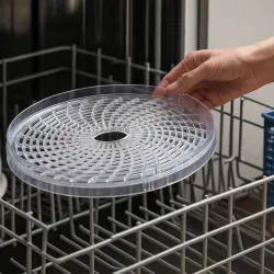 EXTRALINK HOME SUSZARKA SPOŻYWCZA DO GRZYBÓW OWOCÓW WARZYW REGULOWANA DUŻA 500W + 6 SIT 28CM BIAŁA