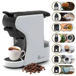 Extralink Home Universelle Kapselmaschine schwarz und weiß