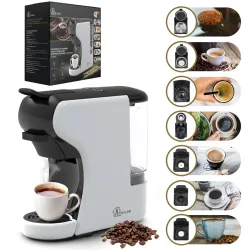 Extralink Home Universelle Kapselmaschine schwarz und weiß