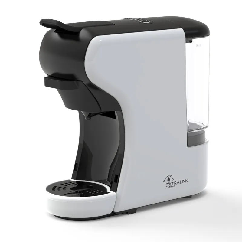 Extralink Home Universal capsule coffee maker black and white
