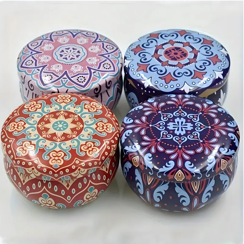 EXTRALINK HOME ZESTAW 4 SZT ŚWIEC SOJOWYCH ZAPACHOWE ŚWIECE DEKARACYJNE NA PREZENT + BOX W-1505