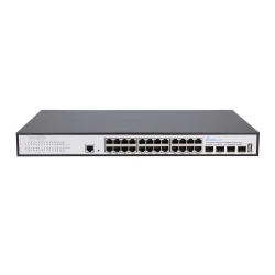 Extralink Hypnos Pro Switch 24x RJ45 1000Mb/s PoE, 4x SFP+, L3, zarządzalny, 450W