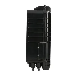 Extralink Jennifer Morsettiera fibra ottica 16 core, nero, con connettore