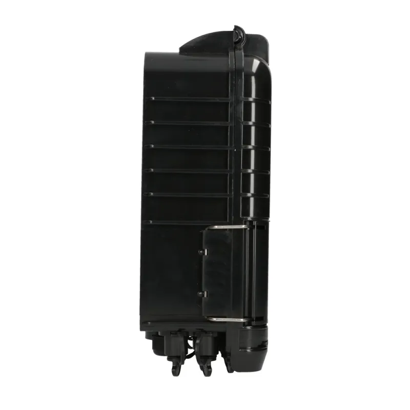 Extralink Jennifer Morsettiera fibra ottica 16 core, nero, con connettore