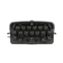 Extralink Jennifer Fiberoptik-Klemmenkasten 16 Kern, schwarz, mit Stecker