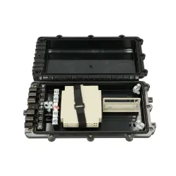 Extralink Jerry Chiusura FTTX 2 vassoi, 24 saldature, da esterno