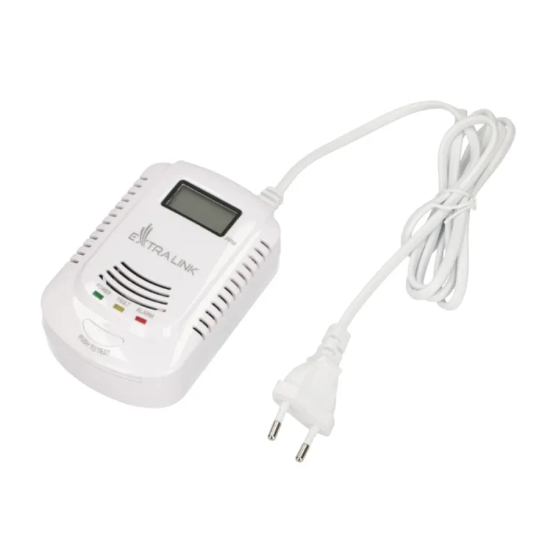 Extralink JKD-808COM Czujnik gazu i tlenku węgla 110dB