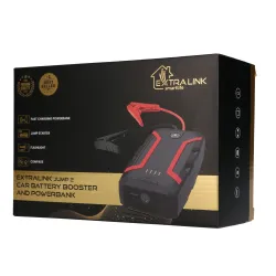 Extralink Jump 2 Jump Starter Booster batteria auto powerbank, 22.2 Wh 14.8V, 600 A