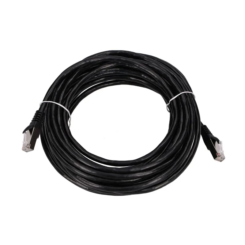 Extralink Kat.5e FTP 10m Patchcord LAN Miedź Kabel sieciowy skrętka
