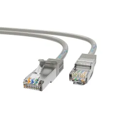 Extralink Cat.5e UTP CCA 1m LAN-Patchkabel Twisted-Pair-Netzwerkkabel, PVC