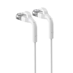 Extralink Kat.6 U/FTP 10m 1Gbps Biały Patchcord LAN Miedź Kabel sieciowy skrętka, łamana końcówka