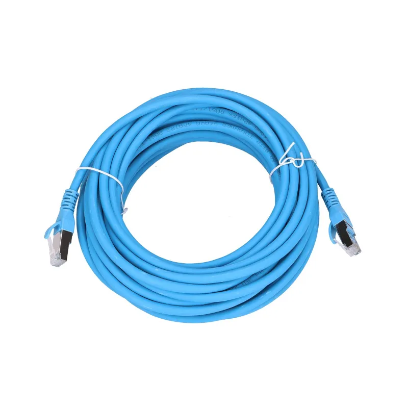 Extralink Kat.6A S/FTP 10m Patchcord LAN Síťový kabel z měděného krouceného páru10Gbit/s